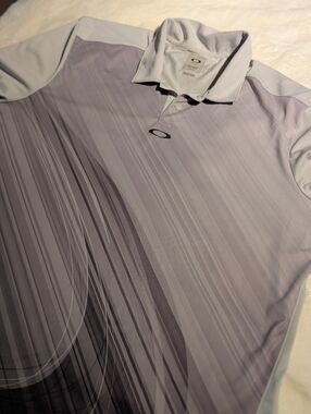 Oakley Men's Light Gray  Performance Polo.Xl